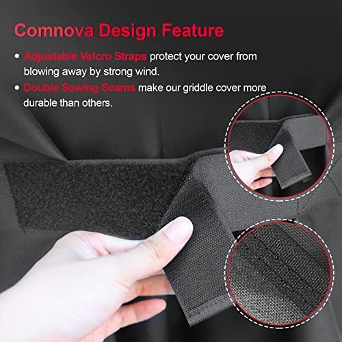 BBQ Gas Grill Cover, 48 Inch for Weber Spirit 2, Waterproof Weather Resistant, UV & Fade Resistant, PU Coating for Weber Spirit II 200 Series, Spirit 200, Spirit II E210 Gas Grill - Image 5