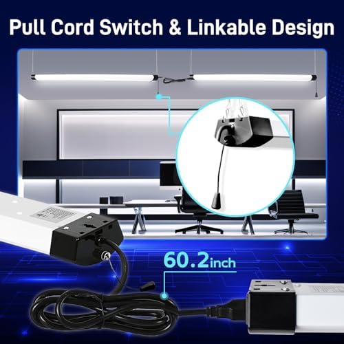 hykolity 4FT 120W LED Shop Light Linkable,13000LM(400w Equivalent) - Image 4