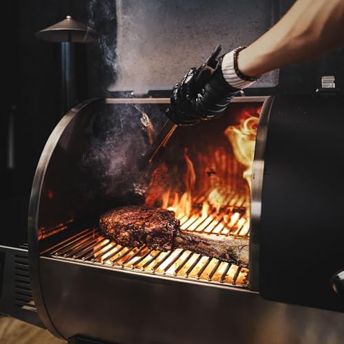 recteq DualFire 1200 double chamber pellet smoker, BBQ, Wi-Fi smart grill | Grill + Grill Cover bundle - Image 3