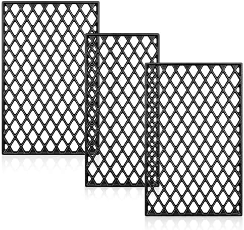 Grill Grate for Traeger Woodridge Pro Cast Iron Cooking Grid Woodridge Elite Replacement Parts Wood Pellet Smoker KIT0976 by Unidanho
