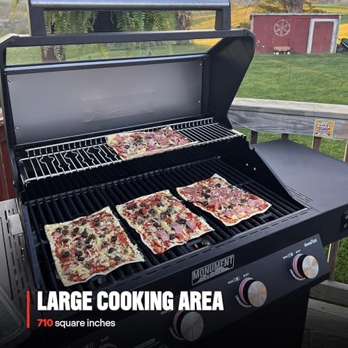 Monument Grills Denali Series, 4-Burner Liquid Propane Gas Smart bbq Grill Denali 425 with Stainless Steel Smoke Box(2 Items) - Image 3