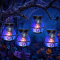 Halloween Solar Lights Outdoor Spider Hanging Solar Lanterns by CHYGRON