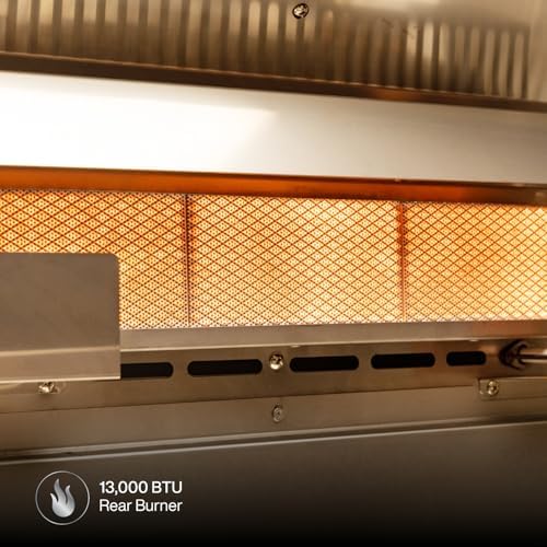 SPIRE 30" Built-In 5 Burner Dual Fuel Grill, All 304 Stainless Steel Body - Image 6