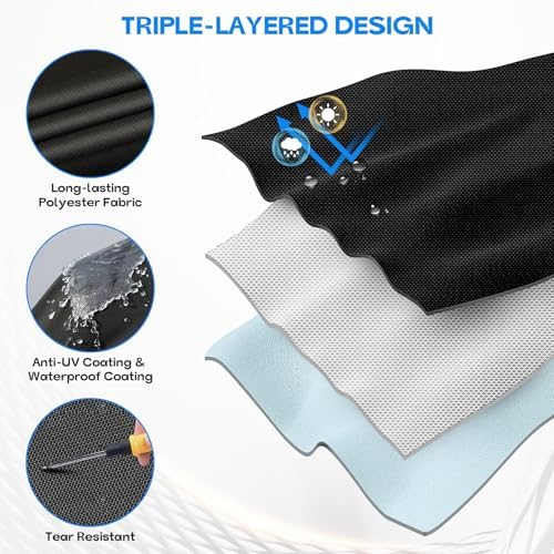 Onlyfire Griddle Cover for Blackstone 36" Griddle, 600D Heavy Duty - Image 5