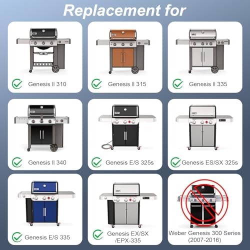 66095 Genesis 2 Grill Grates for Weber Genesis II E-310 300 Series Grills - Image 3