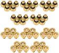 50Pcs Brass Mister Nozzles, 0.012" Misting Tips for Outdoor Cooling by Aepeye