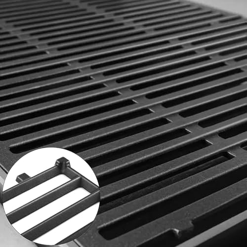 7638 Spirit Grill Grates Replacement for Weber Spirit II E-310 E-330 GS4 Grill Parts Weber Spirit E310 Grill Grate 300 Series 65906 Cooking Grids Weber Genesis Silver B C 1000 5000 Gold B C Part 17.5” - Image 7
