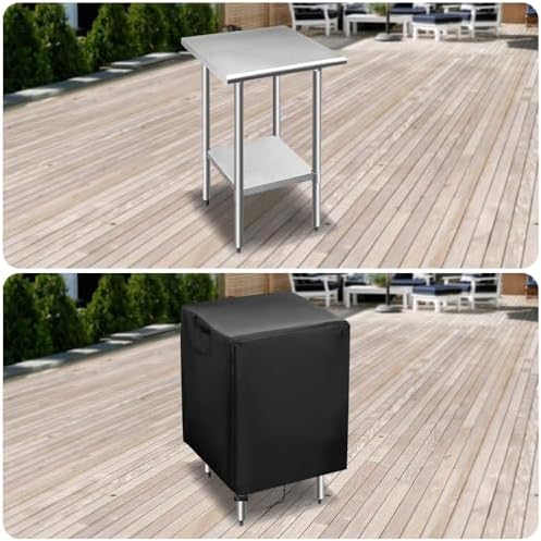 Outdoor Table Cover for 30 Inch Patio Prep Table Furniture - Image 6