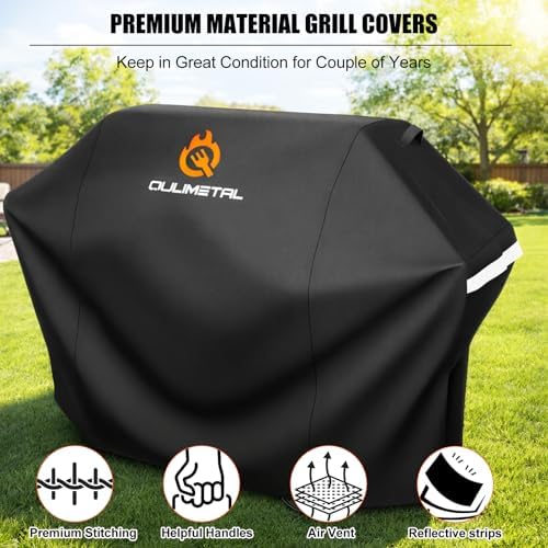 65" Grill Cover for 4-5 Burner Weber Char-Broil Nexgrill Brinkmann Kenmore - Image 6