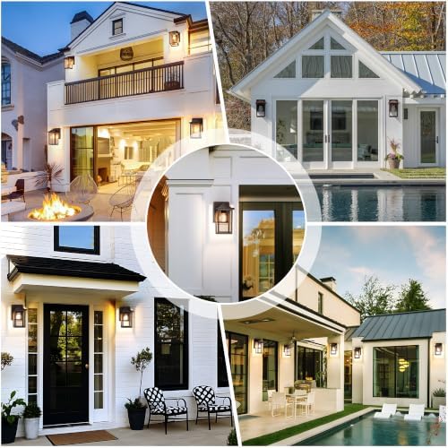 MATAMEYE Outdoor Wall Light Fixture, Exterior Waterproof Porch Lighting - Image 5