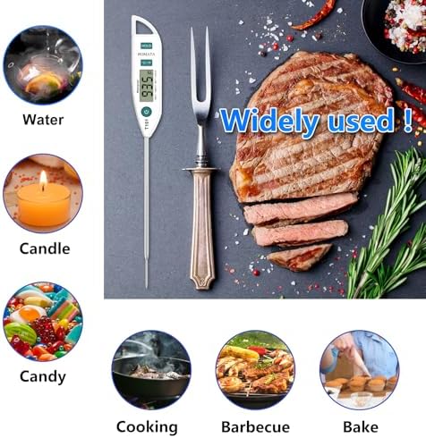 BOMATA Digital Water Thermometer for Liquid, Meat, Cooking, IPX7 Waterproof - Image 7