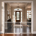 Extra Tall Baby and Dog Gate, 40.55" H, 73.62"-80.70" W, White by Foreng
