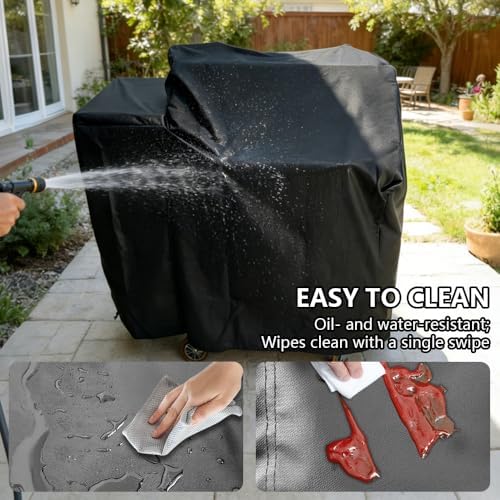 Grill Cover Replacrment Recteq RT-410/340 RT-B380 and Rec Tec RT-B380X Bullseye Deluxe Wood Pellet Grill, Full Length Heavy-Duty Premium Cover, Waterproof Moisture Proof Breathable - Image 5