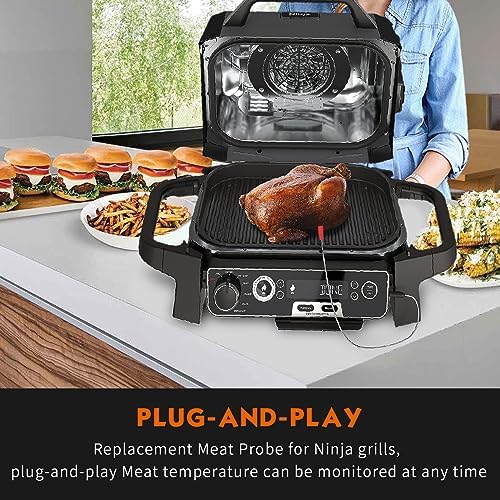 Replacement Thermometer Meat Probe for Ninja OG751 Woodfire Pro Outdoor Grill & Smoker Compatible with Ninja OG700 Series adn OG36UPG1A, BBQ Grills Accessories, 127HY751, 1 Pack - Image 5