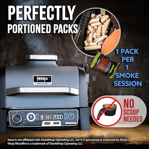 Kona Wood Pellet Smoke Pods, 12 Pouches - Intended for Ninja Woodfire - Image 3
