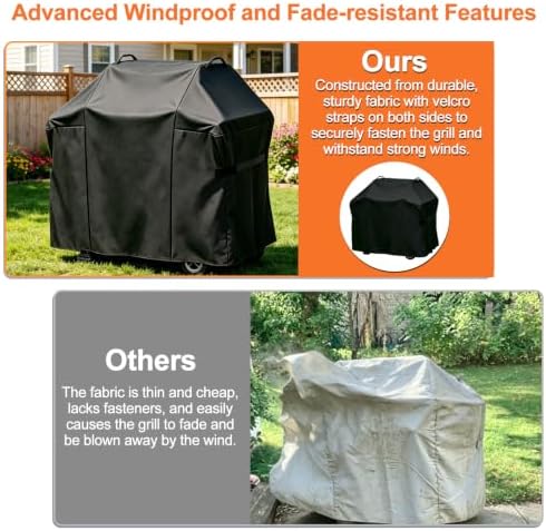 48" Grill Cover for Weber Spirit II 200/210 Series, Replace 7138 - Image 5