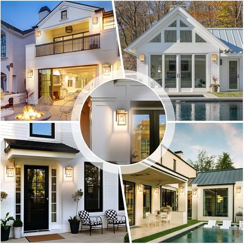 MATAMEYE Outdoor Wall Light Fixture, Exterior Waterproof Porch Lighting - Image 6