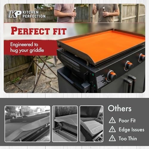 KITCHEN PERFECTION Silicone Griddle Mat Cover for Blackstone Grill 22 Inch - Image 6