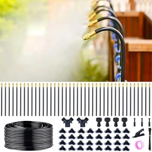 Thiswing 360° Adjustable Drip Irrigation System with 40 Nozzles by Thiswing