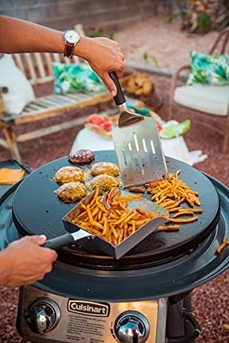 Cuisinart Griddle Food Mover - Extra-Large Stainless Steel Spatula for Rice,Vegetables and More,Perfect BBQ Tool,Cookouts,and Griddles,Large Scooper,5-cup Capacity Food Scoop,(Pack of 6) - Image 6