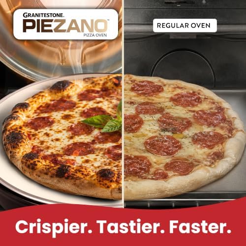 PIEZANO 12" Electric Pizza Oven Indoor Countertop Pizza Maker, Black - Image 6