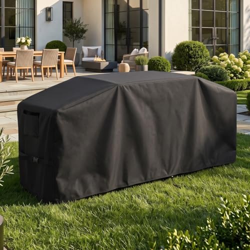 Outdoor Grill Island Table Cover Waterproof for Camping BBQ Grill - Image 7