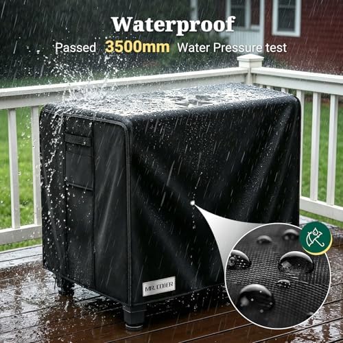 MR. COVER Outdoor Prep Table Cover 40 inch for Royal Gourmet Cart Flattop Worktable, 600D Heavy Duty Waterproof for Grill Dining Kitchen Island cart Protective, Outdoor Storage Cabinet Cover - Image 4
