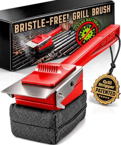 Grill Stripper Bristle Free Grill Brush for Outdoor Grill BBQ Grill Cleaner by GrillStripper