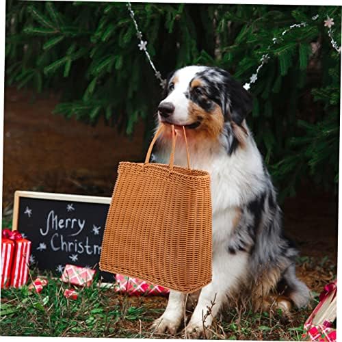 Rural Style Plastic Storage Basket, Portable Handheld Picking - Image 4