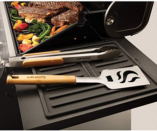 Cuisinart CTM-820 Silicone Grill Tool Mat, 11" x 14", Black - Image 5