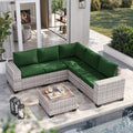 Outdoor Patio Furniture Set PE Wicker Rattan Outdoor Sectional Sofa by MuphyersPatioFurniture