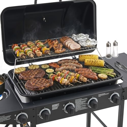 4 Burner Gas Grills, Outdoor Cooking Propane Gas Grills (4 Burner) - Image 4