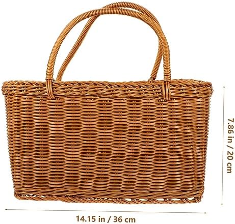 Portable Storage Basket, Wedding Decoration, Simple Style - Image 2