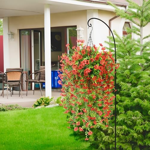 ZFProcess Artificial Fall Mums Fake Flowers Plants for Outdoor Home Decor - Image 6