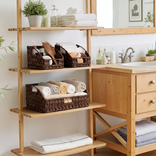 GRANNY SAYS Wicker Baskets for Organizing, Waterproof Basket for Shelves - Image 7