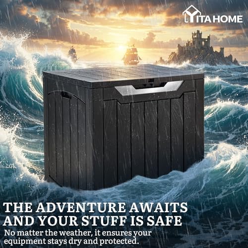 YITAHOME 31 Gallon Deck Boxes Set of 2 - Image 5