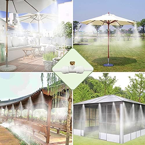 Mister System for Outside Patio, White Misting Kit for Backyard, 65Ft|20M. - Image 6