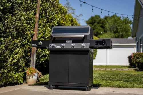 Monument Grills Denali Series, 4-Burner Liquid Propane Gas Smart bbq Grill Denali 425 with Stainless Steel Smoke Box(2 Items) - Image 5