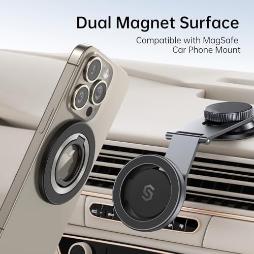 SYNCWIRE for MagSafe Phone Grip, Magnetic Phone Ring Holder Stand Kickstand - Image 3