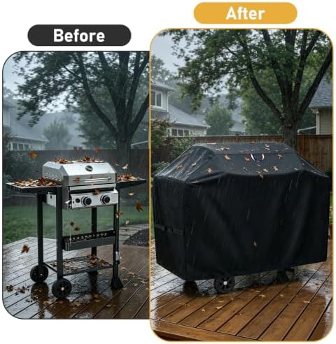 Grill Cover for COWSAR 2-Burner Propane Grill,BBQ Grill Covers - Image 5
