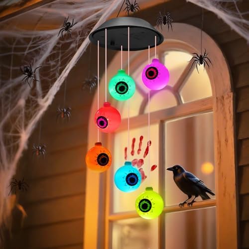Winzwon Halloween Decorations Outside Solar Outdoor Lights by Winzwon