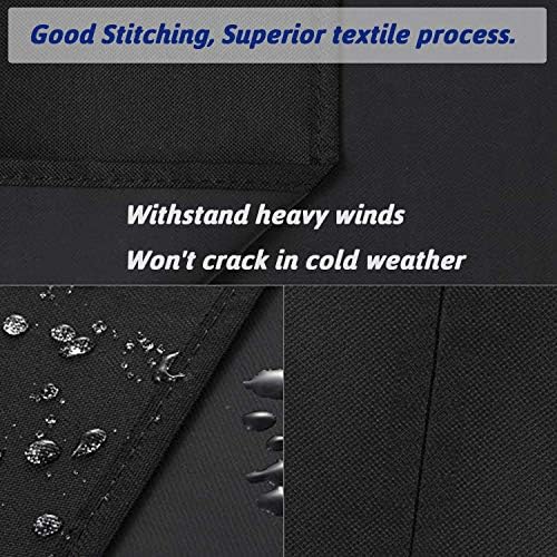 Utheer 7113 Grill Cover for Weber Q1200 Q100 Q1000 Q2000 Q2200 Series - Image 5
