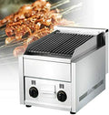 Gas Grill, Radiant Gas Charbroiler, 12" x 15" Heavy Duty Commercial Countertop Gas Grill Stainless Steel for Restaurant BBQ 60TU/hr by YIYIBYUS