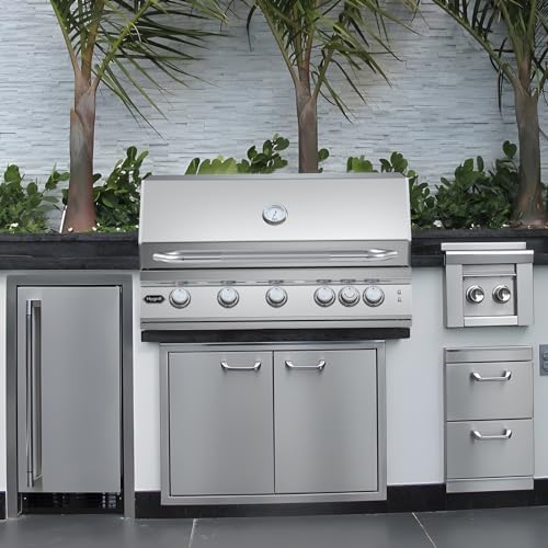 Hygrill Premium XTR 40-Inch Built In Grill, Stainless Steel 5-Burner Grill - Image 7
