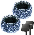 Brightown 2 Pack Solar String Lights Outdoor Waterproof, 80 FT 200 LED by Brightown