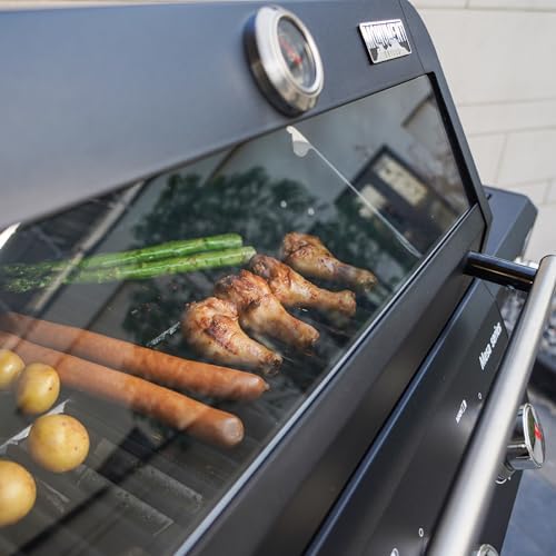 Monument Grills Mesa Series, Outdoor Barbecue Stainless Steel 3 Burner Propane Gas Grill, 48,000 BTU Patio Garden Grill with Side Burner and Knob Controls, Mesa325 with BBQ Cover - Image 5