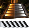 AUDLES Solar Step Lights Outdoor, IP67 Waterproof, 3000K/6000K Switchable by AUDLES