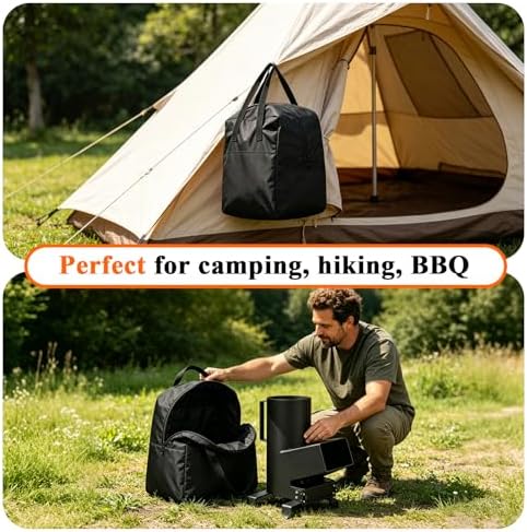 Camping Rocket Stove Carry Bag Fits for StarBlue- 10"Lx 17"Wx 18"H - Image 7