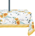 Outdoor Tablecloth with Umbrella Hole Lemon Print Outdoor Table Cover, Windproof & Easy Install Patio Tablecloth for Picnic, Garden, Backyard & Summer Parties 60 x 102 in by Rodvnyh