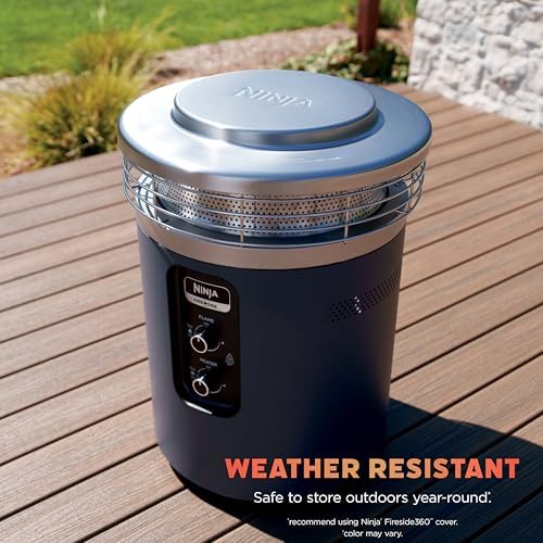 Ninja Fireside360 Fire Pit/Heater, 80,000 BTU, 3 Modes, Spanish Moss - Image 4
